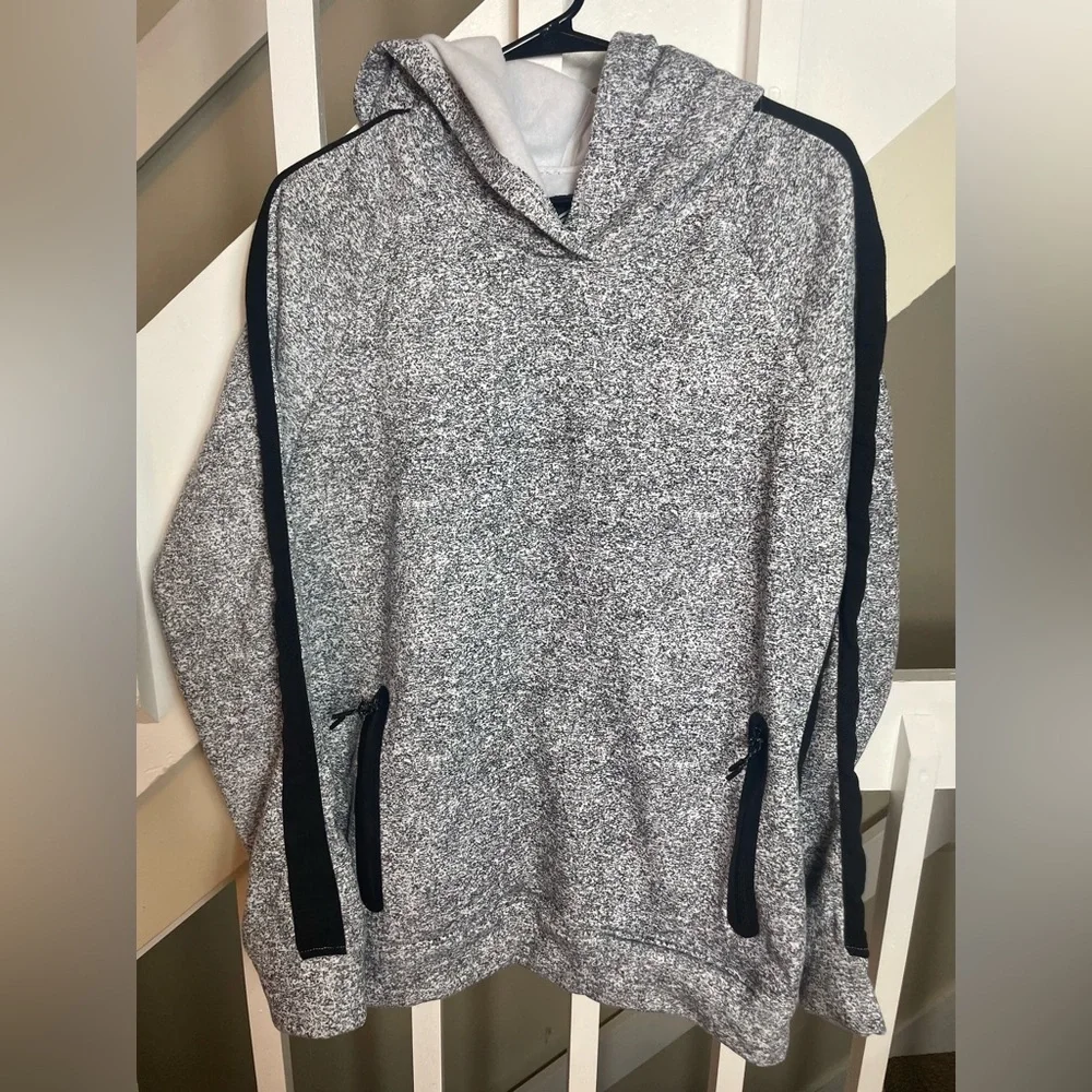 Gray BKC Unisex Hoodie Size L